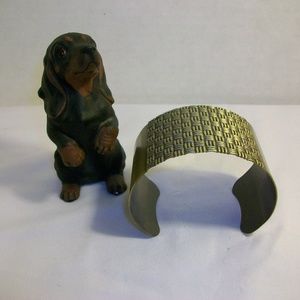 🌞Fashion Jewelry Bronze Toned Metal Cuff